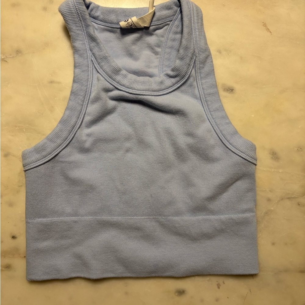 ALO Blue Sleeveless Women's Top